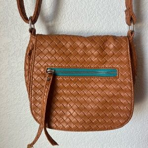 Leather Crossbody Bag‎